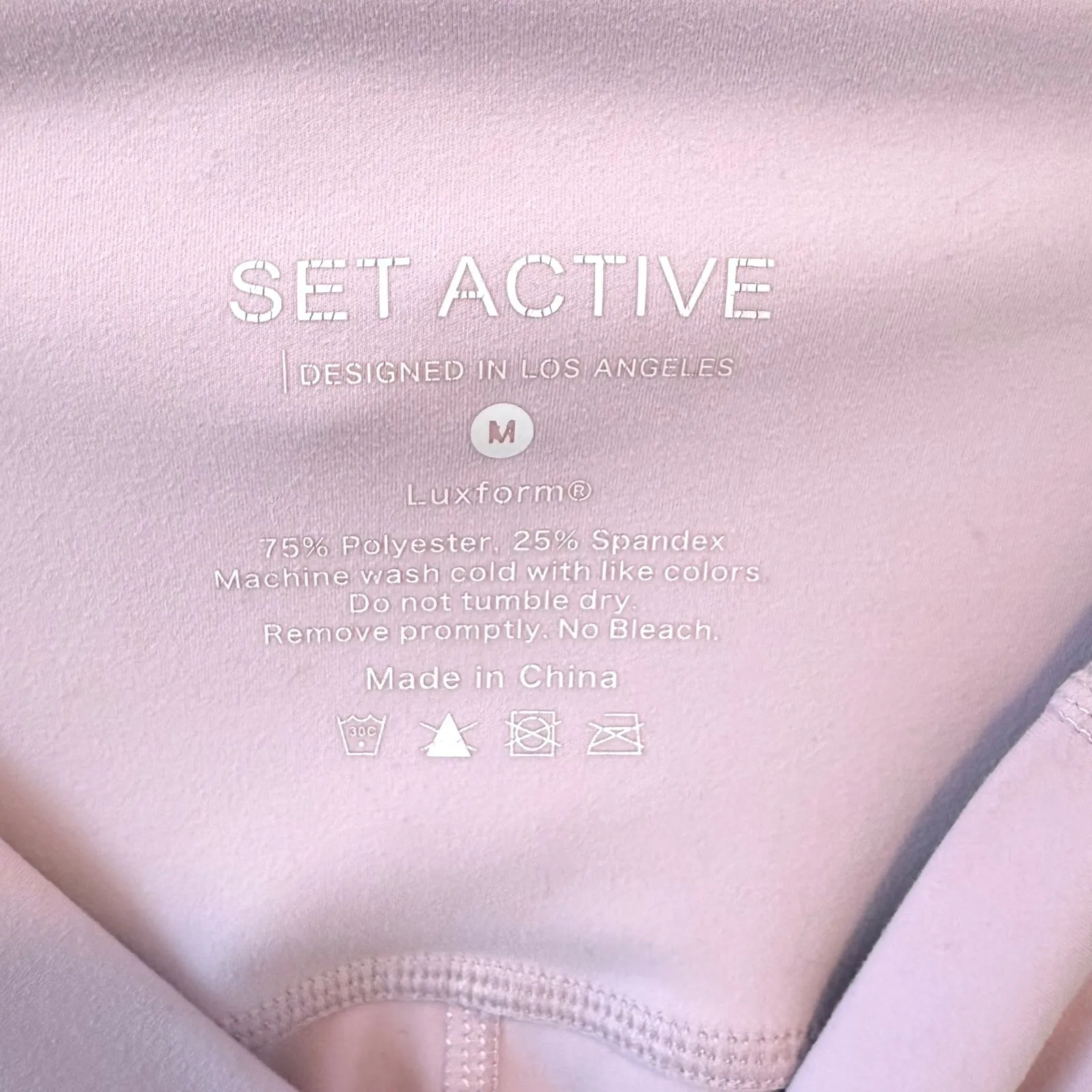 Set Active Women's Luxform High Rise Leggings Size Medium Cowgirl Color - Image 8