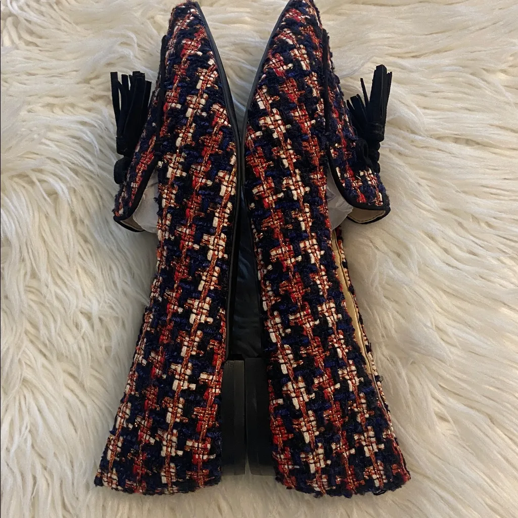 SOLE Society Women's Tweed Loafers - Image 8