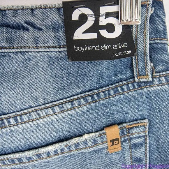 Joe's Jeans Women's Ex-Lover Boyfriend‎ Slim Straight Ankle Pants, Aviana, 25 - Image 13