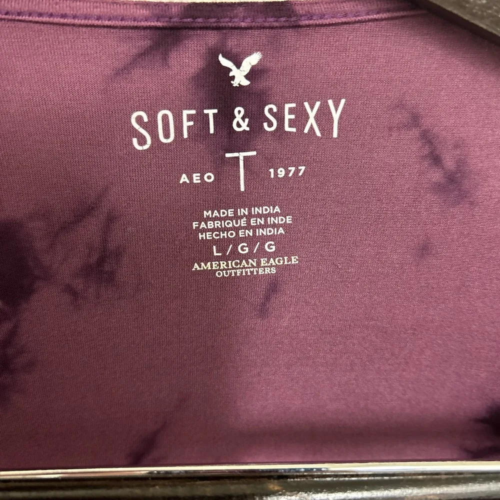 Soft &sexy! They got that right! AEO 1977-vintage top! Gorgeous-large - Image 3