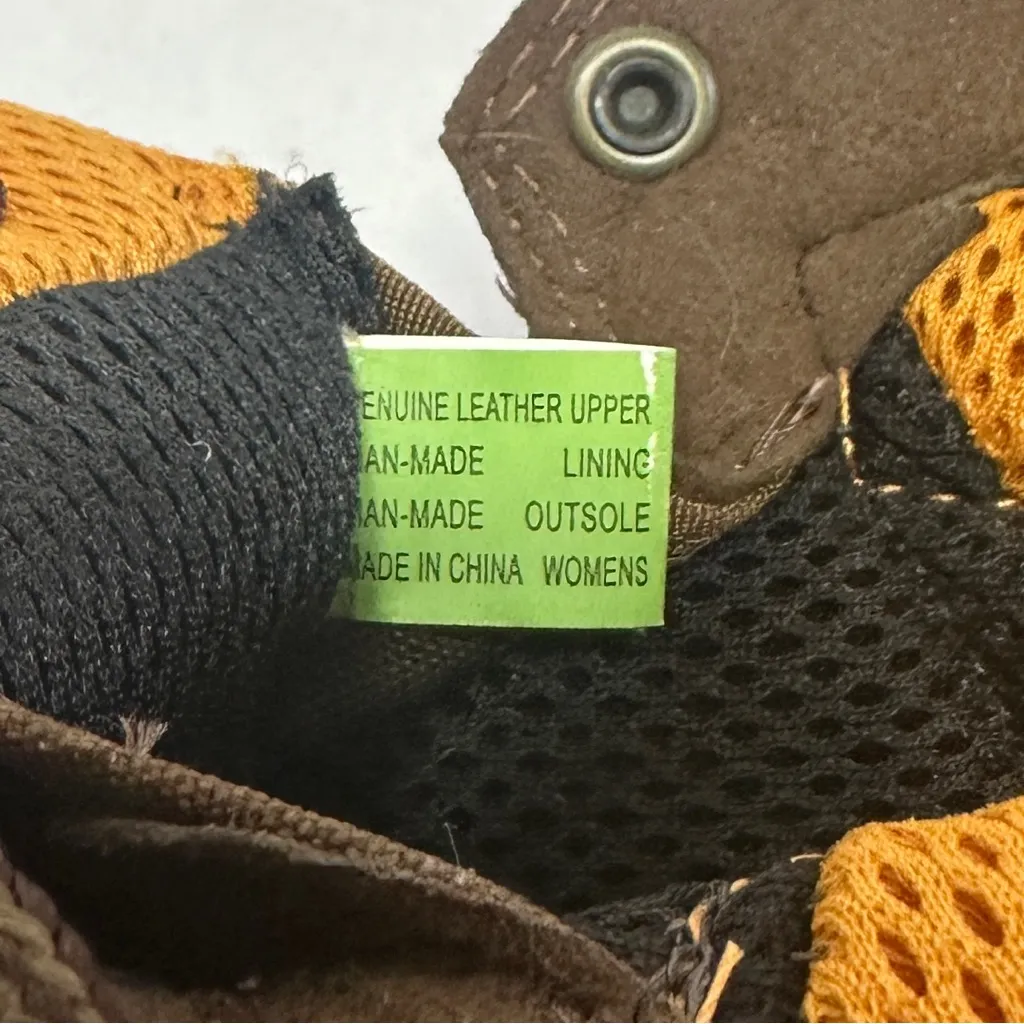 Timberland Pro Series Work Boots Womens 7W Brown Leather Titan 6" Safety Toe New Size 7 - Image 14