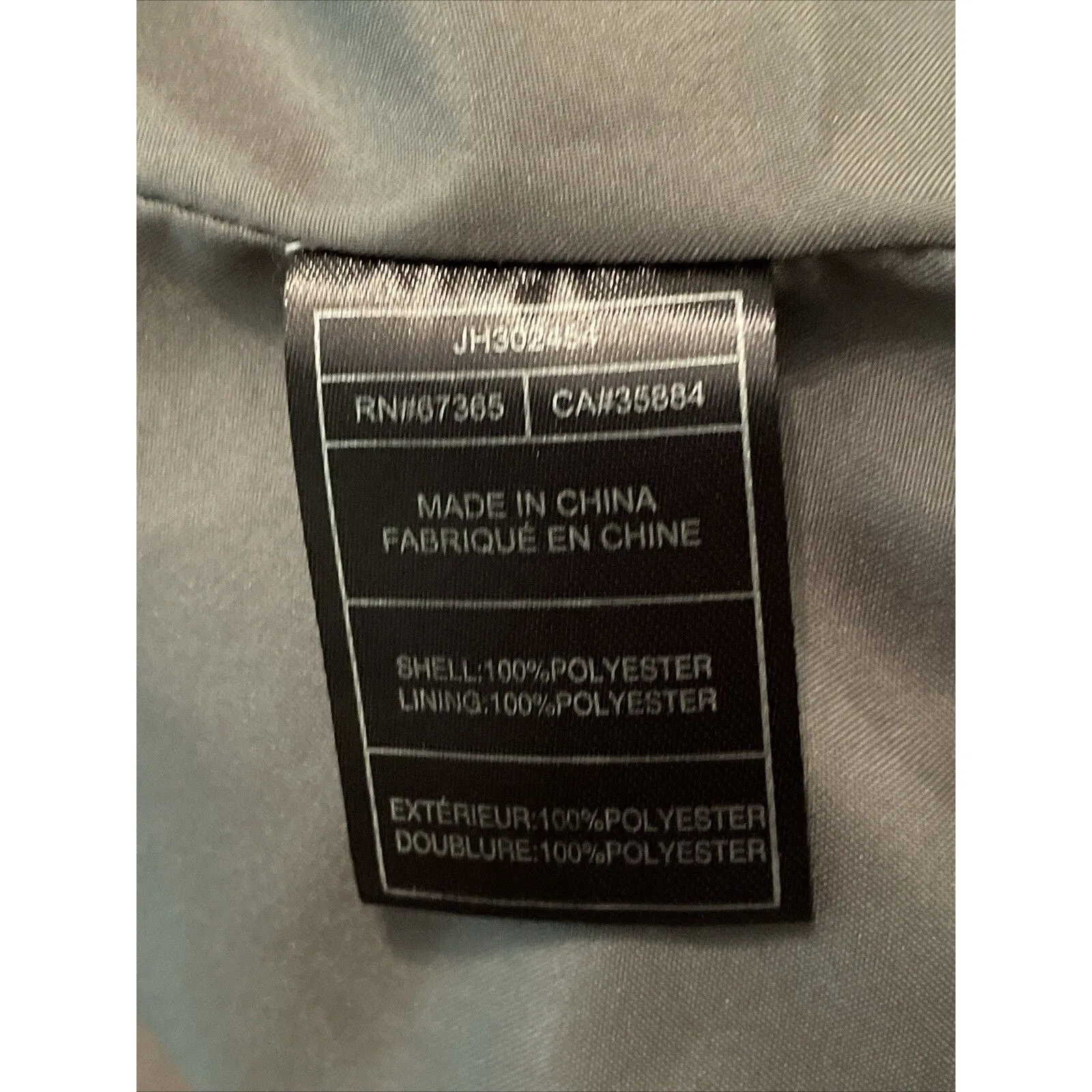 Jack by BB Dakota Gray Faux Leather Moto Biker Jacket Womens Size Small - Image 8