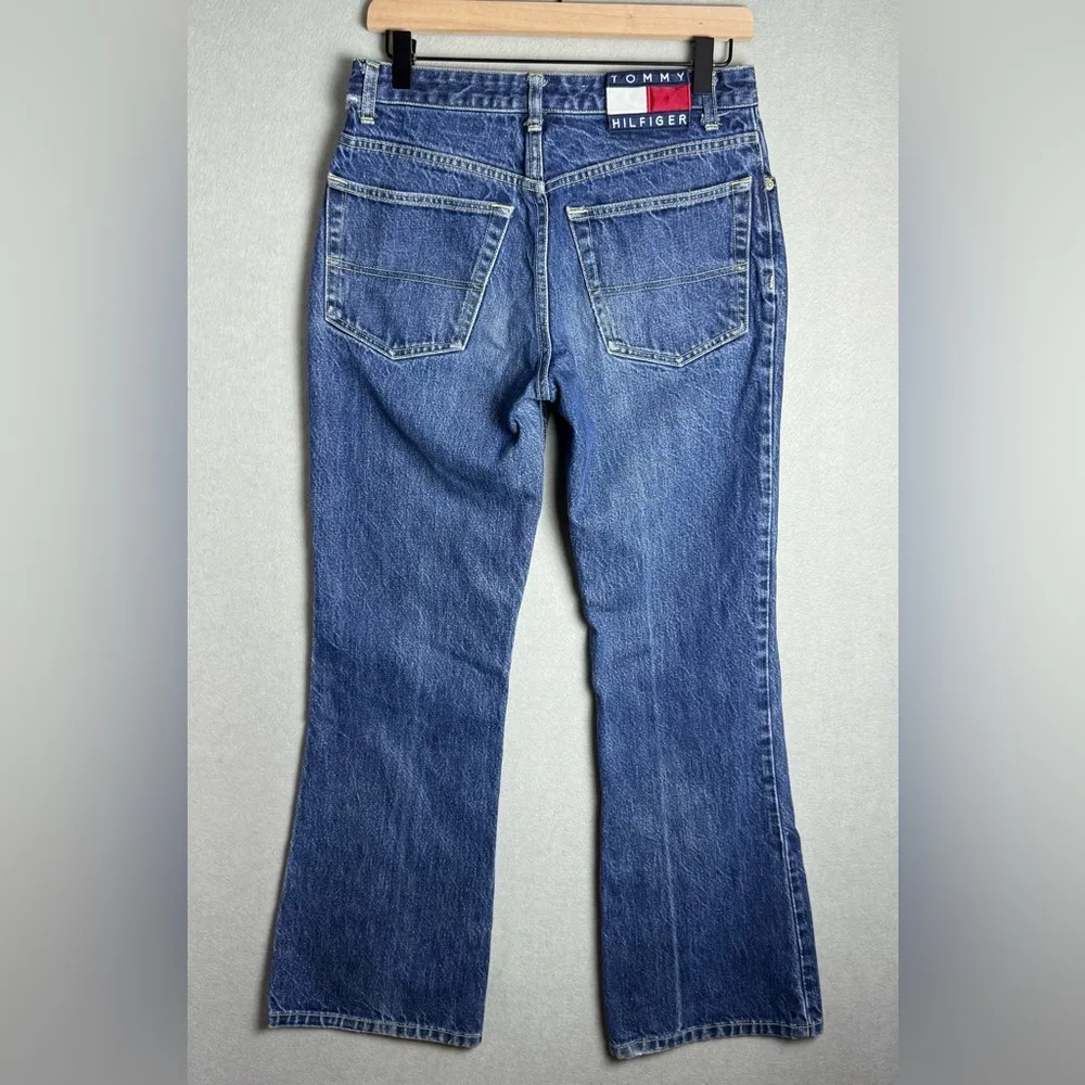Vintage Tommy Hilfiger Women’s High-Waisted Jeans Made in Macau 1990 Y2K size 7 - Image 2