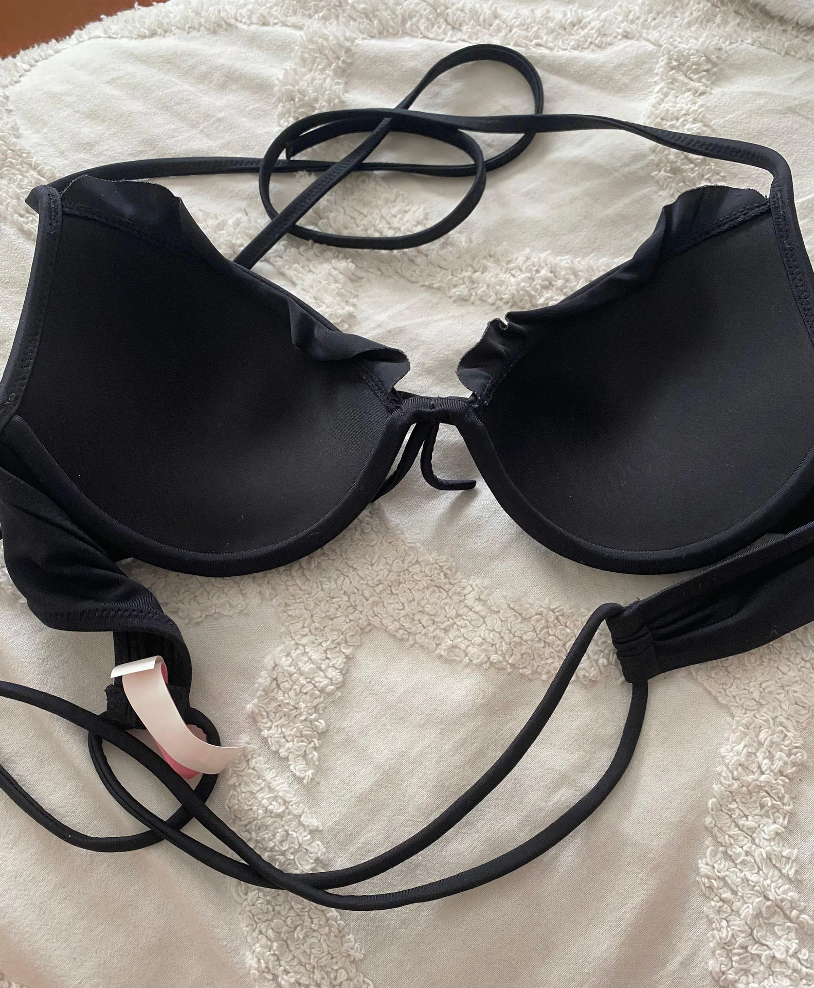 black push-up bikini top - Image 3