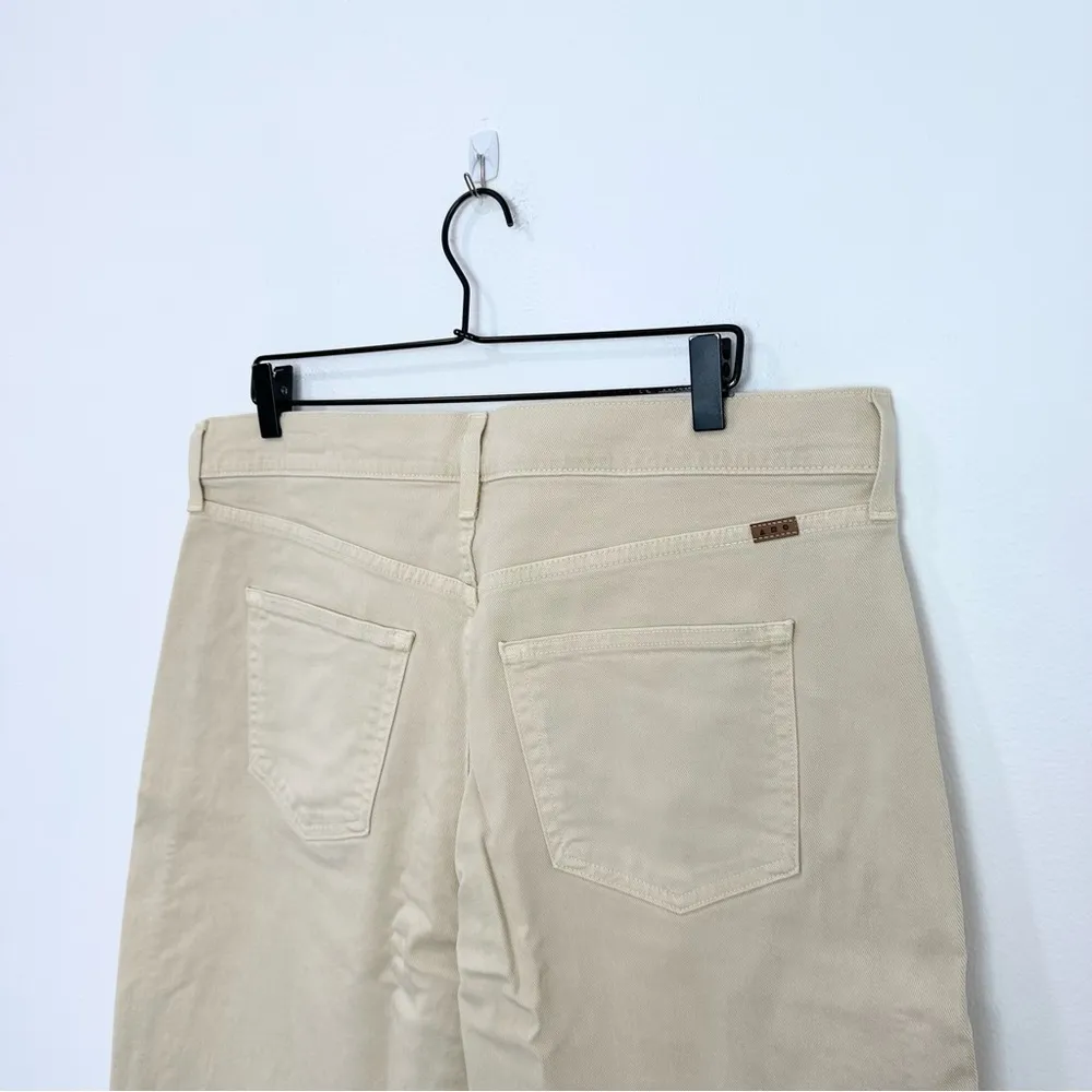 AYR The Beat Drop Jeans Barrel Leg in Straw Hat Cream Tan Size 34 - Image 5