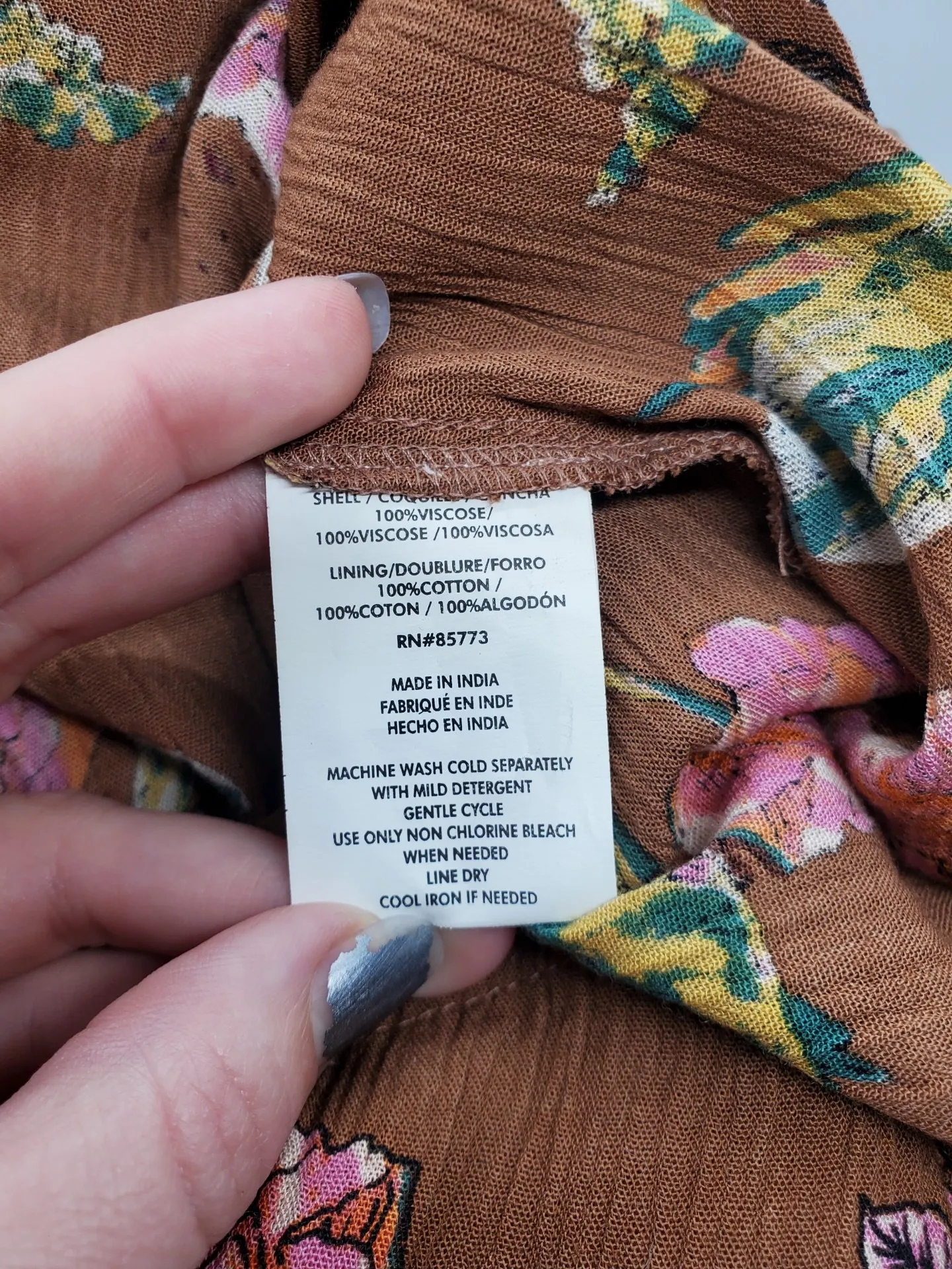 NWT O’Neill Woven Wrap Midi Dress - Image 7