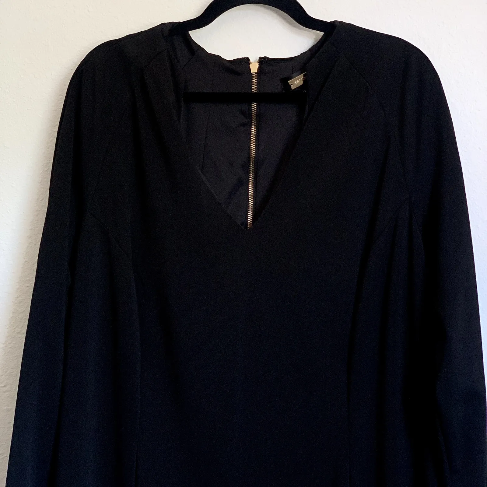 Alexia Admor Sz 2X Long Sleeve Sheath Dress Black Career Office Work Corporate - Image 4