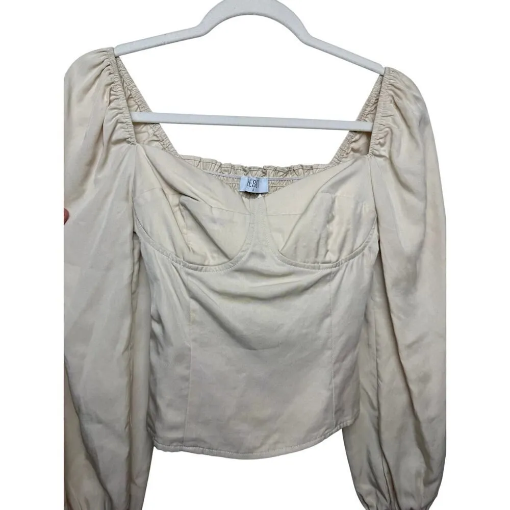 RESET Abby Top in Oat NWT Sz. S - Image 3