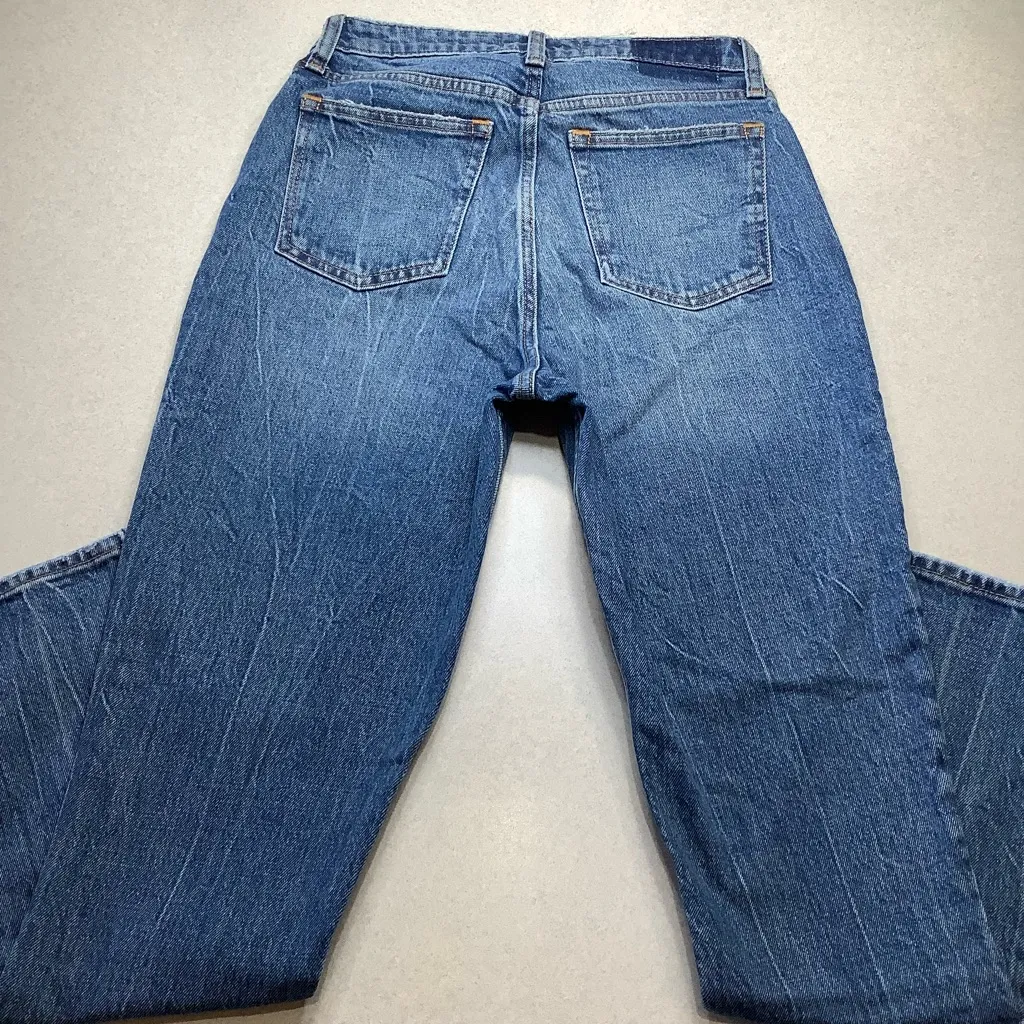 A&F Curve Love High Rise Skinny 25 Regular Medium Wash Button Fly‎ NWT - Image 4