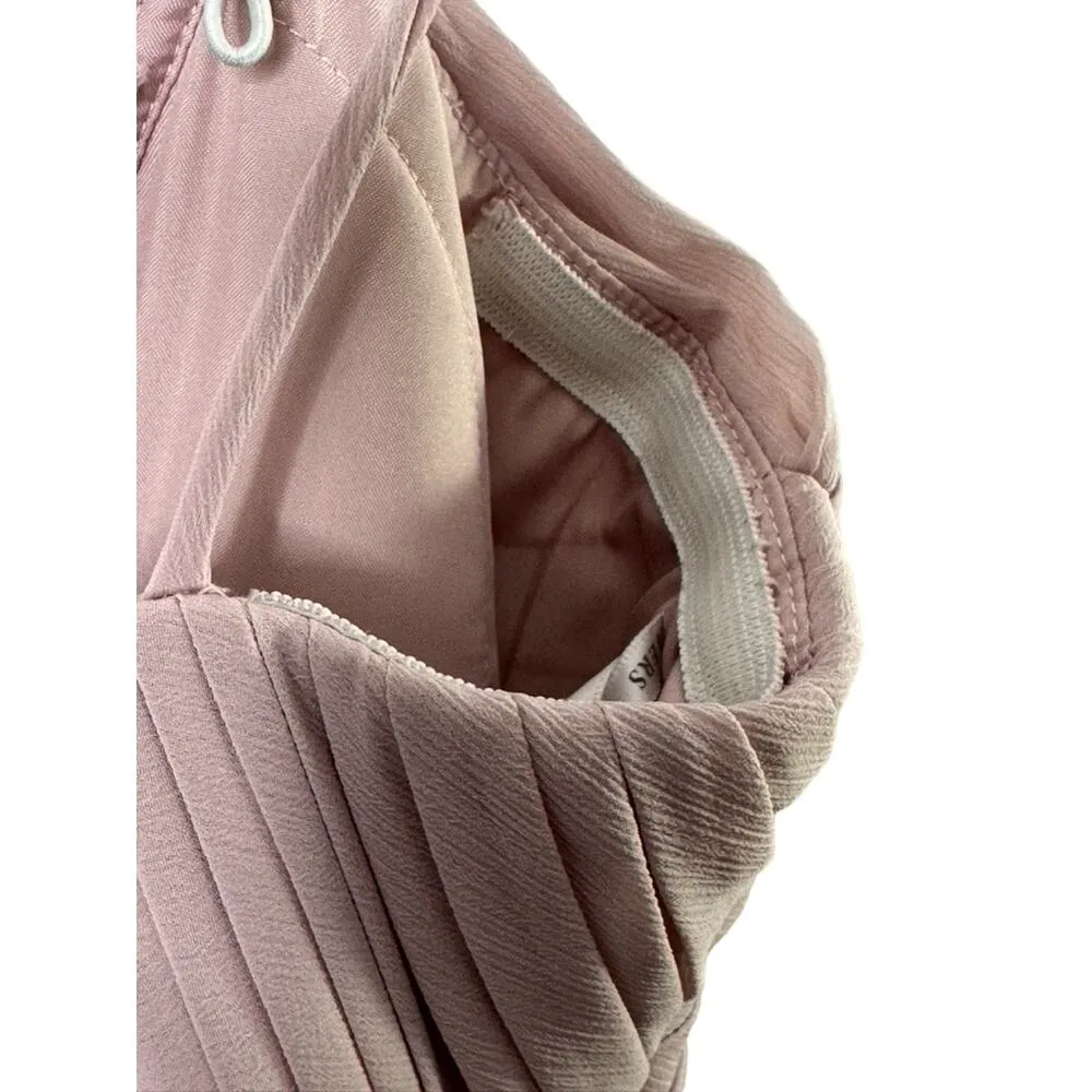 Watters & Watters Pink Prom Bridesmaids Formal Dress Women's Size 4 - Image 10