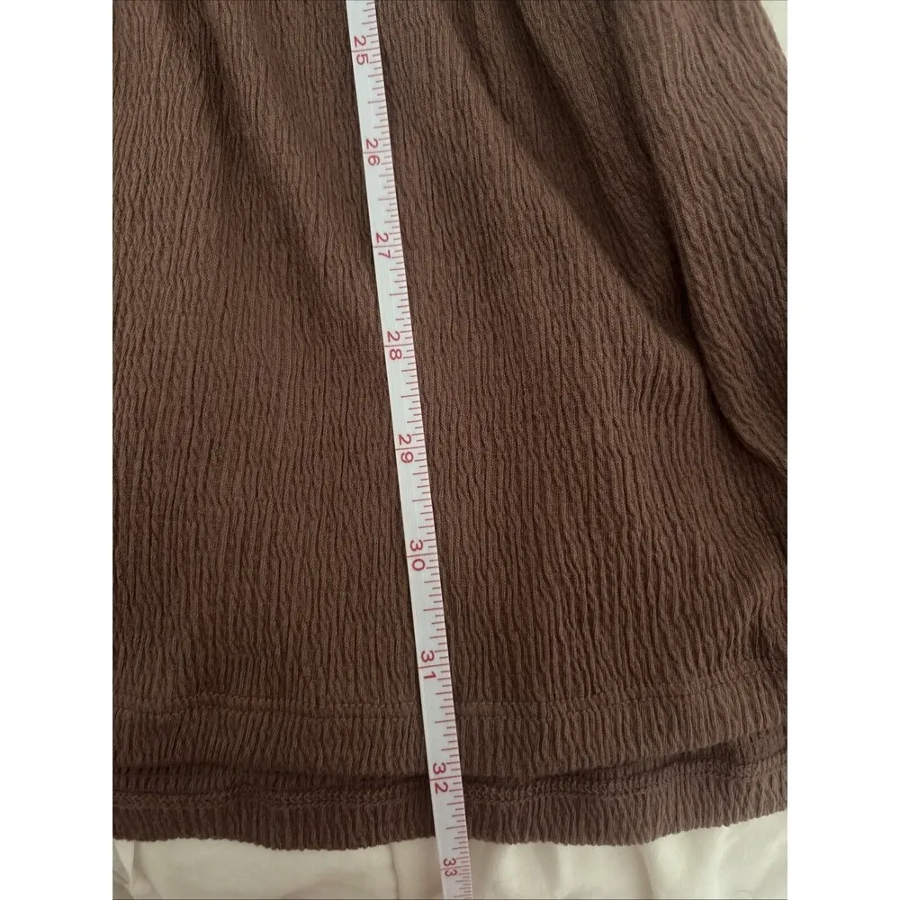 LOFT Bow Tie Flounce Dress XL - Image 7