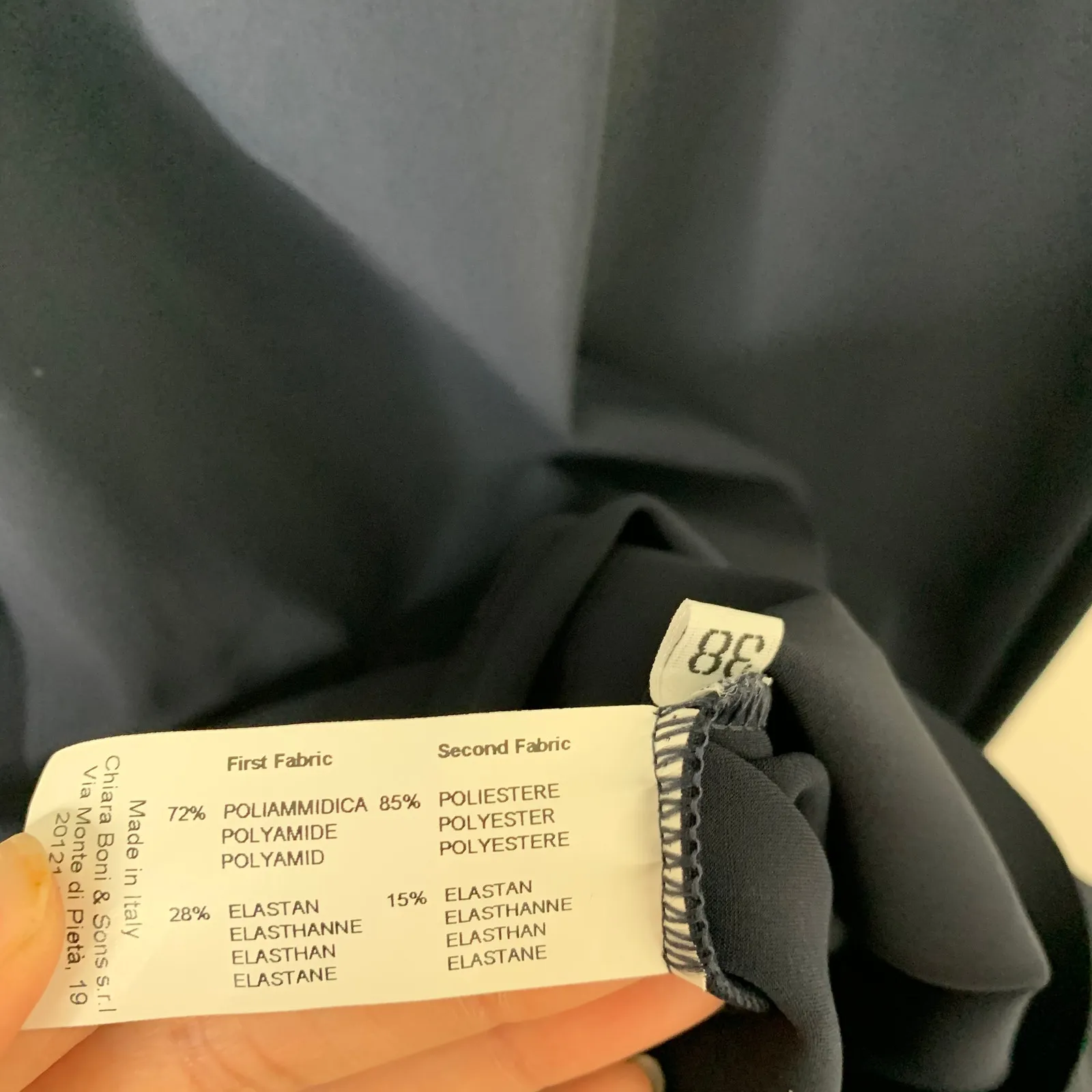 Chiara Boni La Petite Robe Bateau Neckline Midi Length Dress Womens Size 38 - Image 13