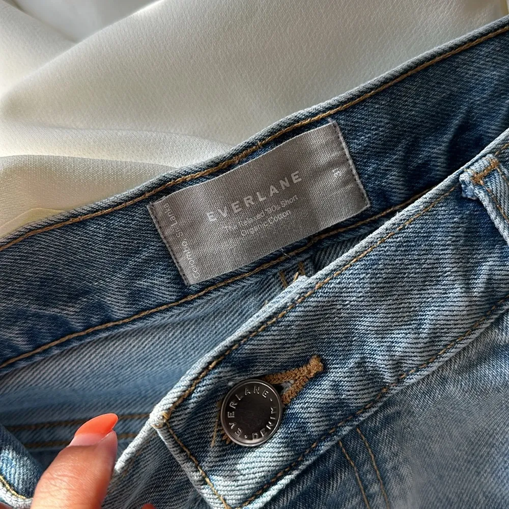 Women’s Light Blue Denim  The Relaxed 90’s Jean Shorts 31 - Image 6