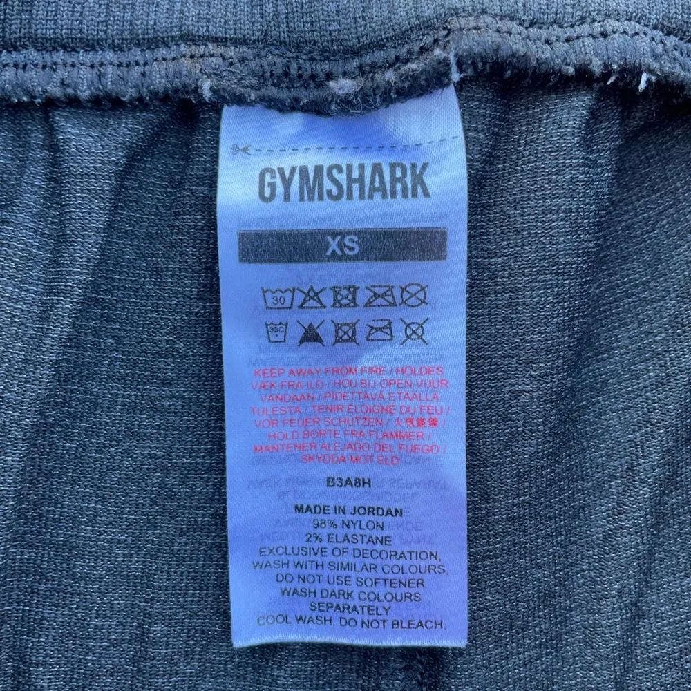 Gymshark Heathered Gray Joggers Pants Size XS Womens - Image 4