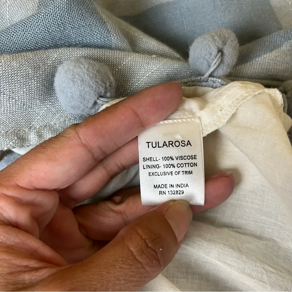 Tularosa Alexa Top in Cottage Blue - Image 9