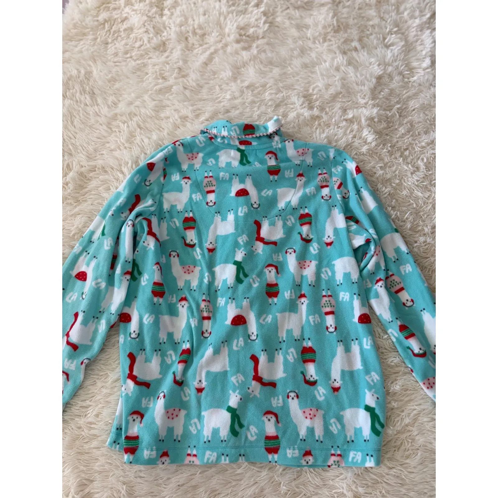 Pillow‎ Talk Women's Llama Pajama Set - Image 6