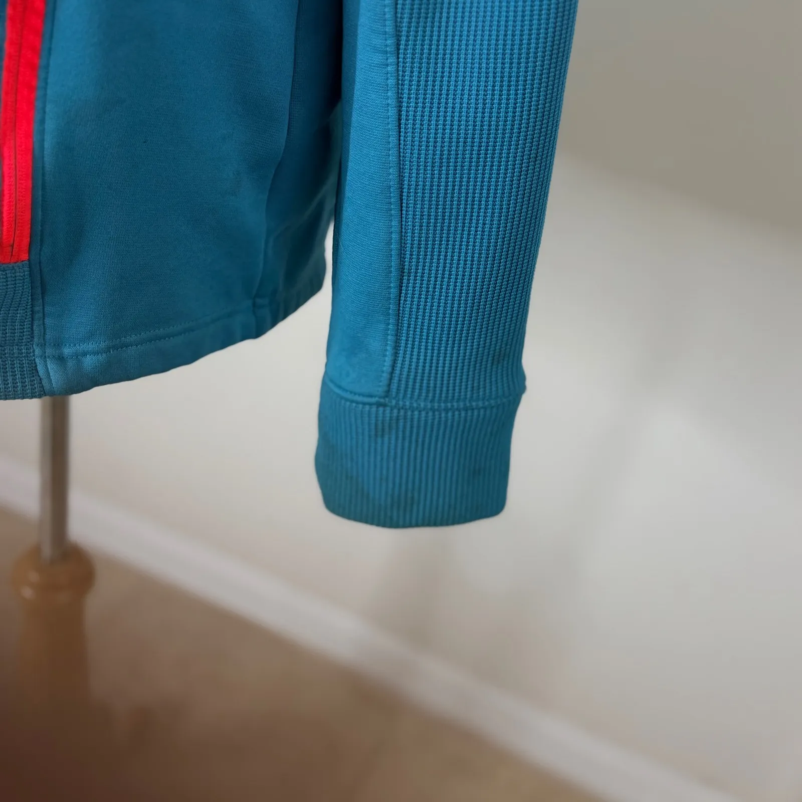 Swiss Tech Women's Sz XL Waffle Knit Tech Fleece Hooded Jacket - Image 7