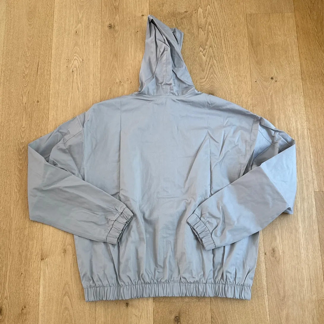 Gymshark  Jacket Zip Front Hooded Size M Gray - Image 3