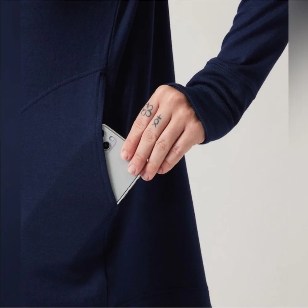 ATHLETA SHALE POCKETS PRANAYAMA WRAP CARDIGAN - Image 8