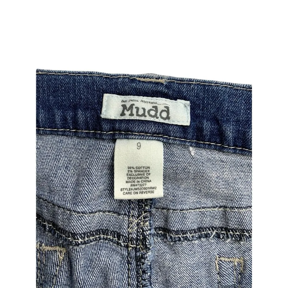 Mudd Women's Distressed Blue Jeans - Image 4