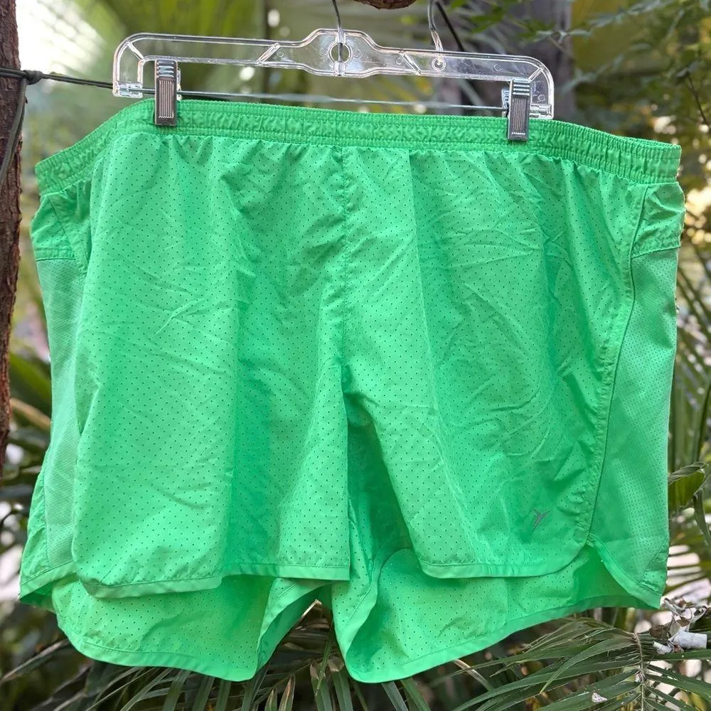Old Navy Green Quick Dry Athletic Shorts Size XXL - Image 2
