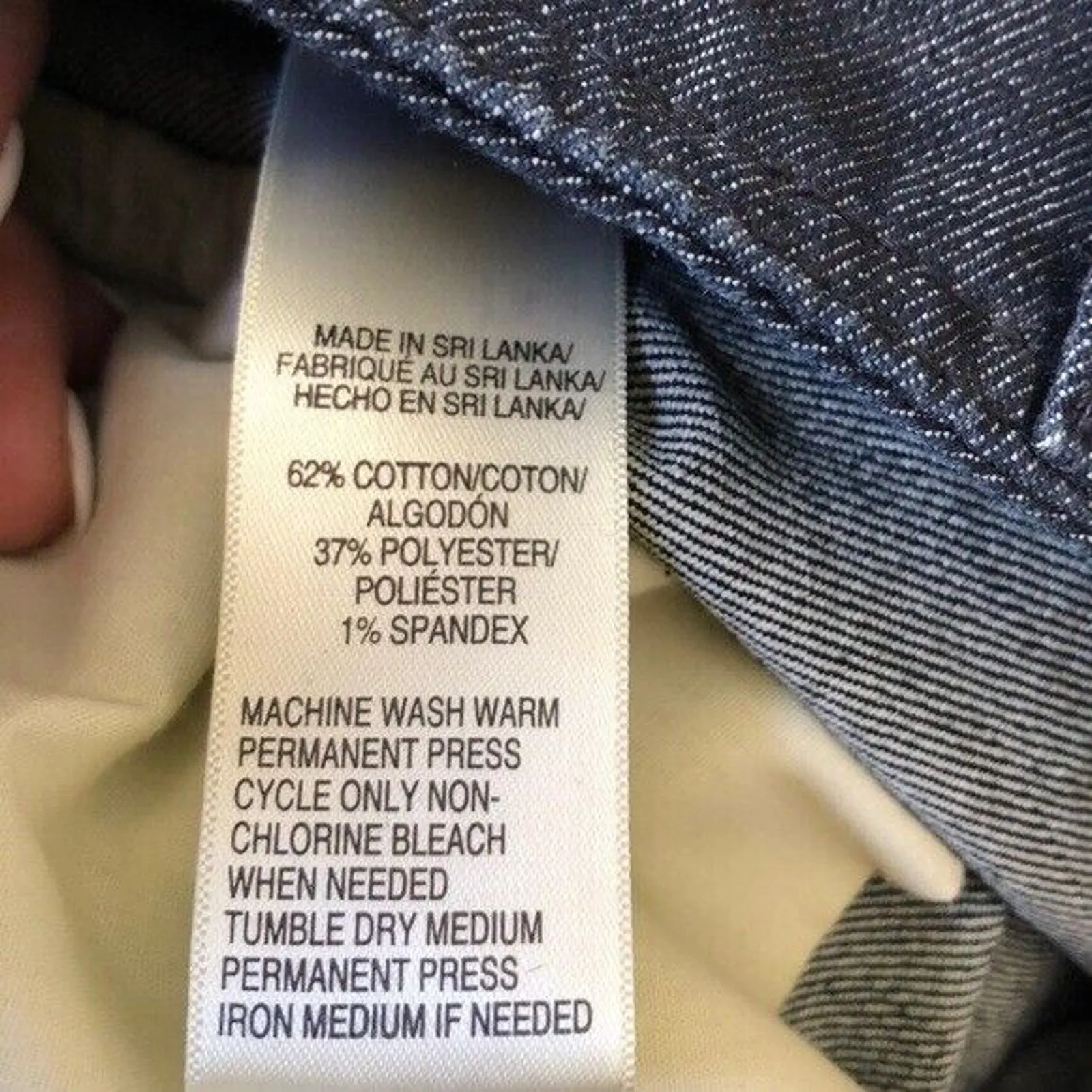 IZOD rinse wash comfort fit jeans Women’s Size 14 Denim‎ Flare - Image 5