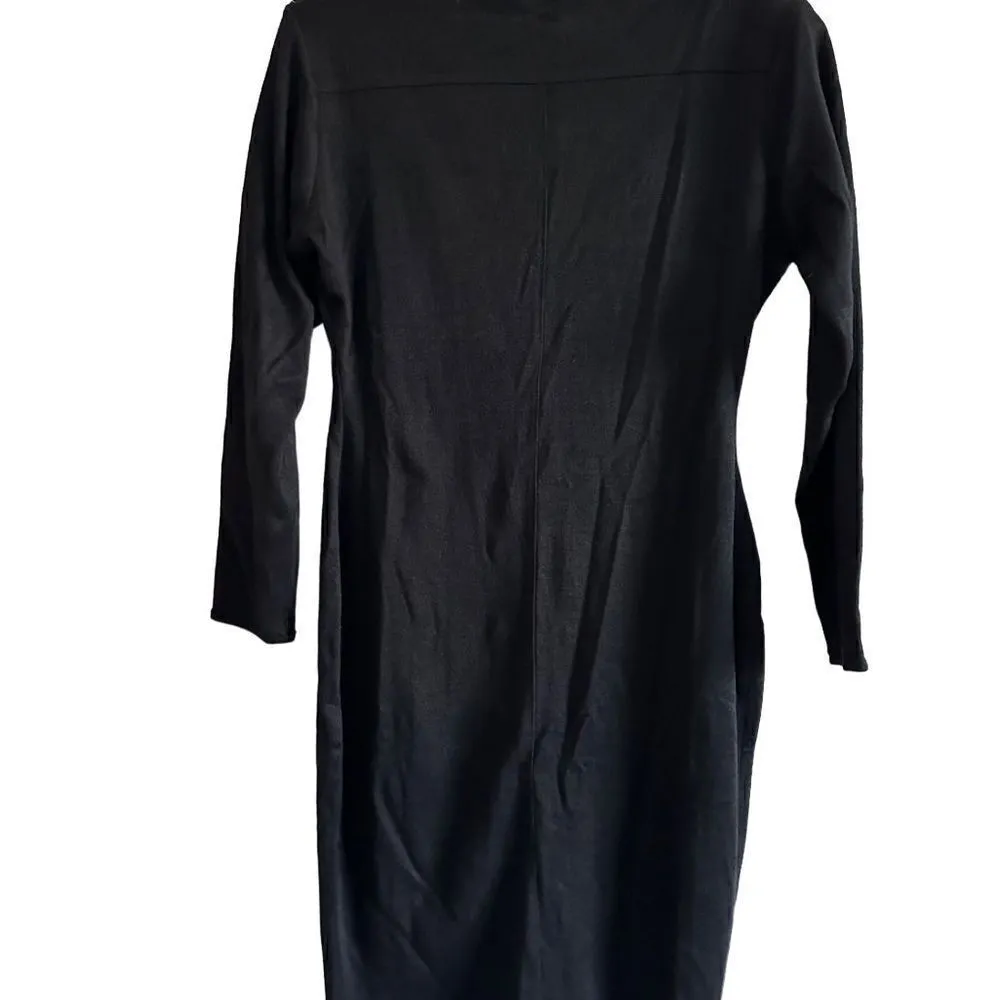 VINTAGE ADELE JOYCE Black Dress size L Black Size L - Image 2