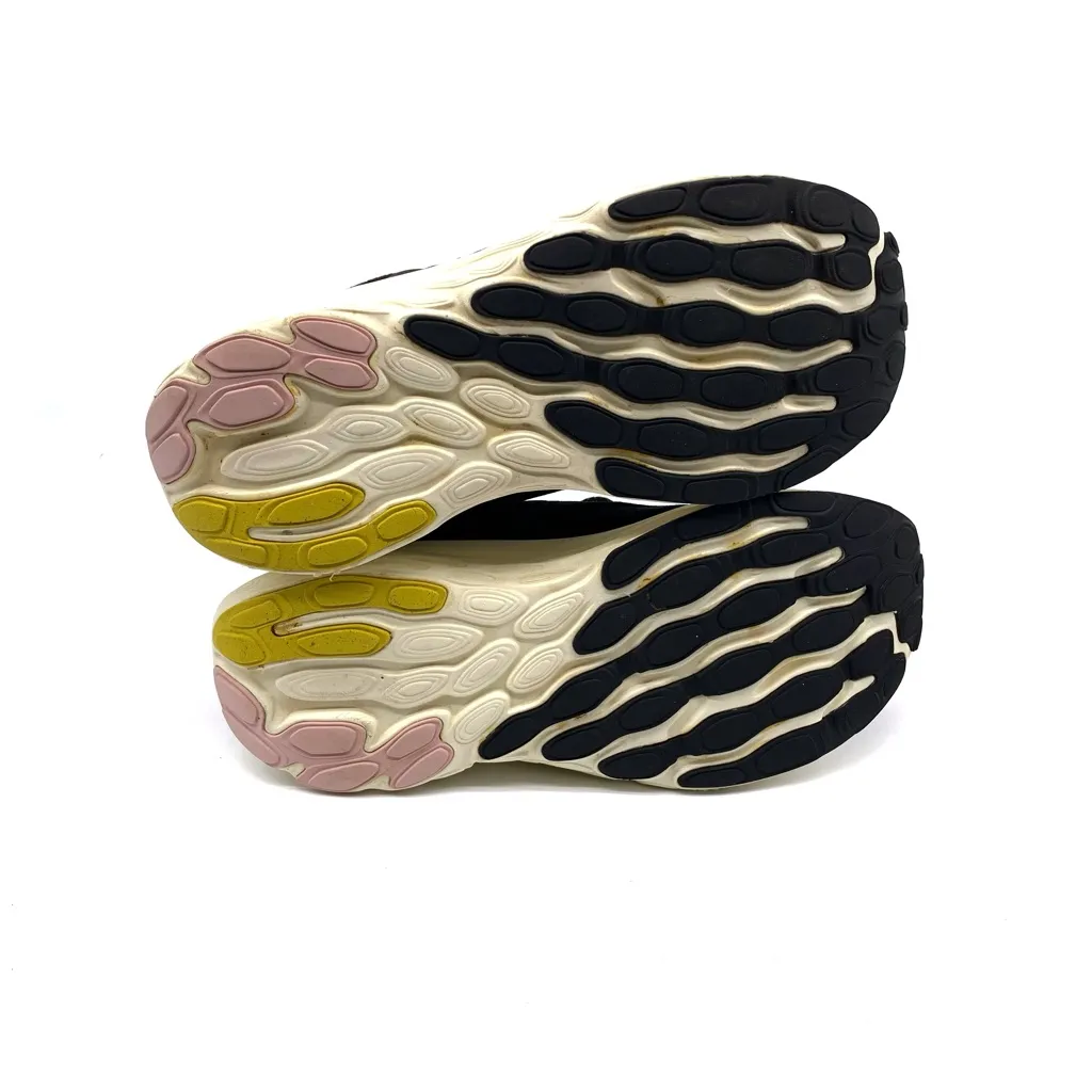 NEW BALANCE Fresh Foam X 1080 v13 Sneaker Black Pink Yellow 10 - Image 9
