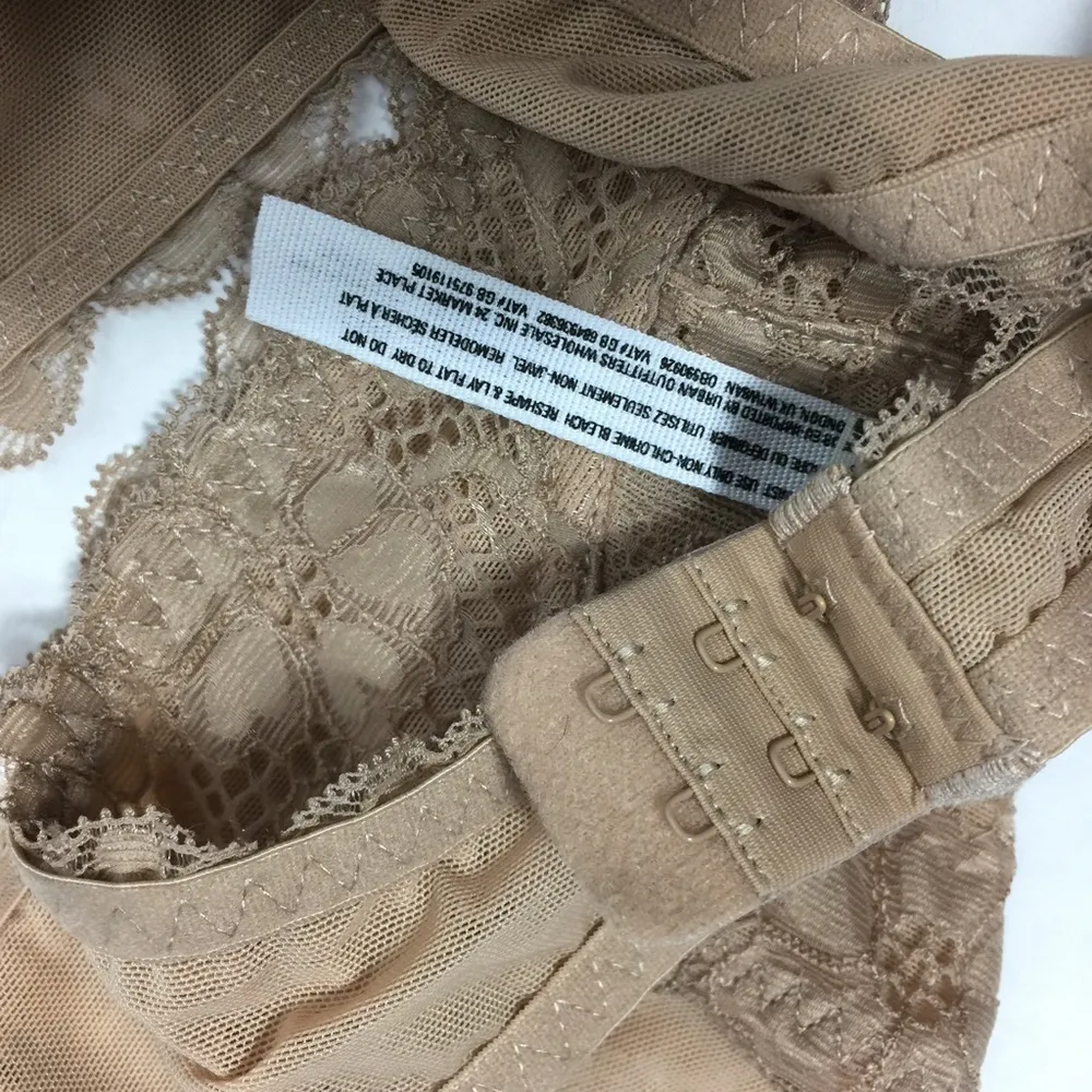 Free People Intimately Nude Lace Bralette - Image 4