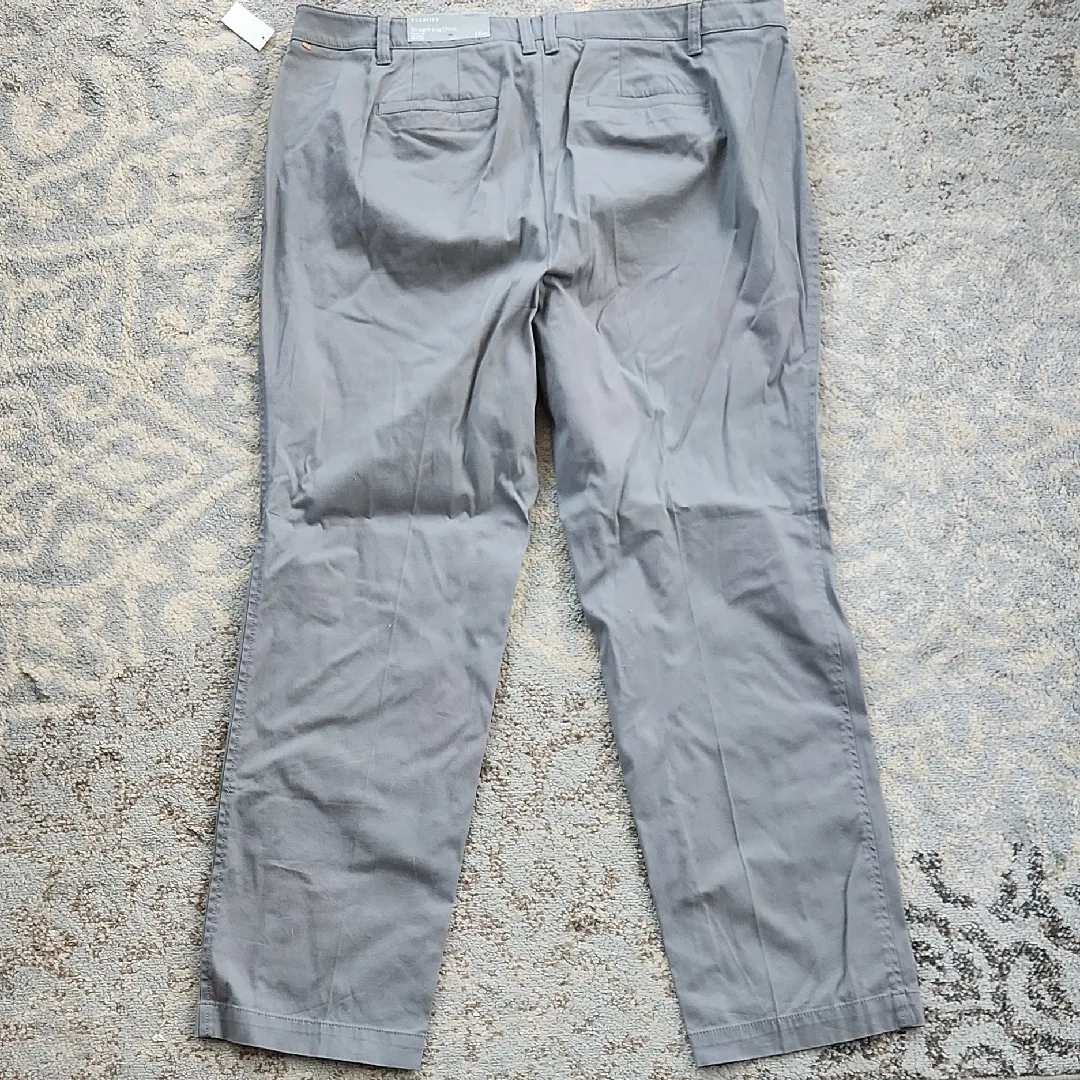 Talbots Straight Leg Chino Pants Gray 16W - Image 7