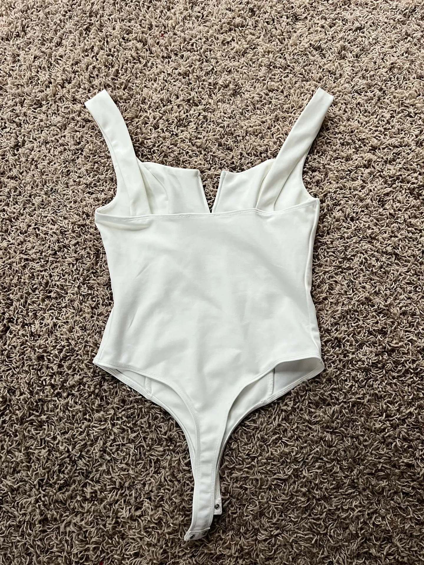 White ASTR Bodysuit The Label - Image 2
