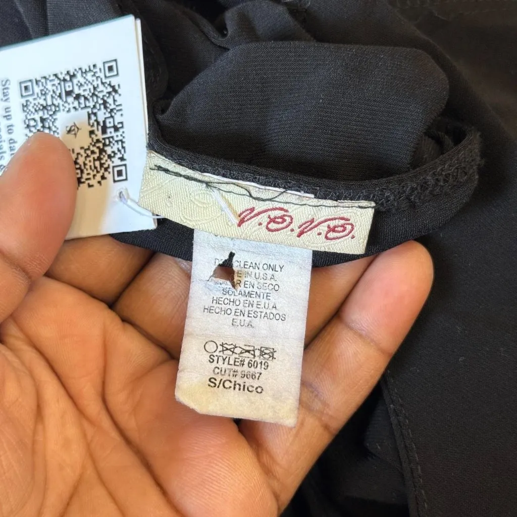 Vintage Black halter neck jumpsuit - Image 3