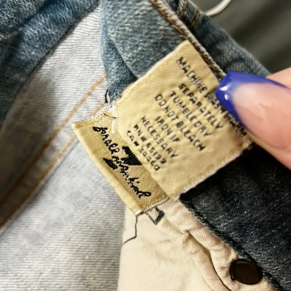 7 For All Mankind Women's Wide Leg Low To MidRise Flare Light Blue Jeans - Image 12