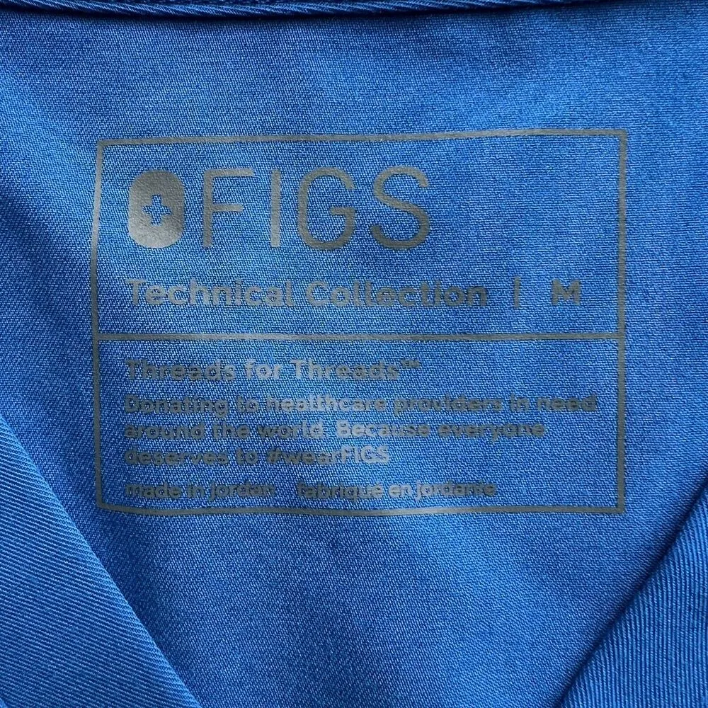 Figs Scrub Top Women’s Size Medium Style#1000211 PO# 5315 - Image 3