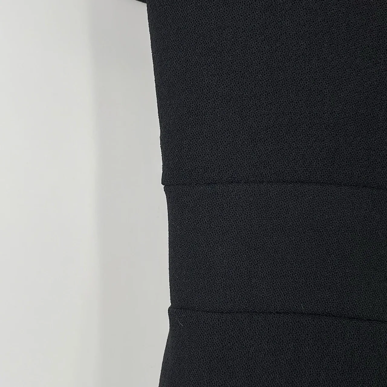 DO+BE  Women's Black Ruffle Overlay Strapless Chic Playsuit Size‎ Medium - Image 4