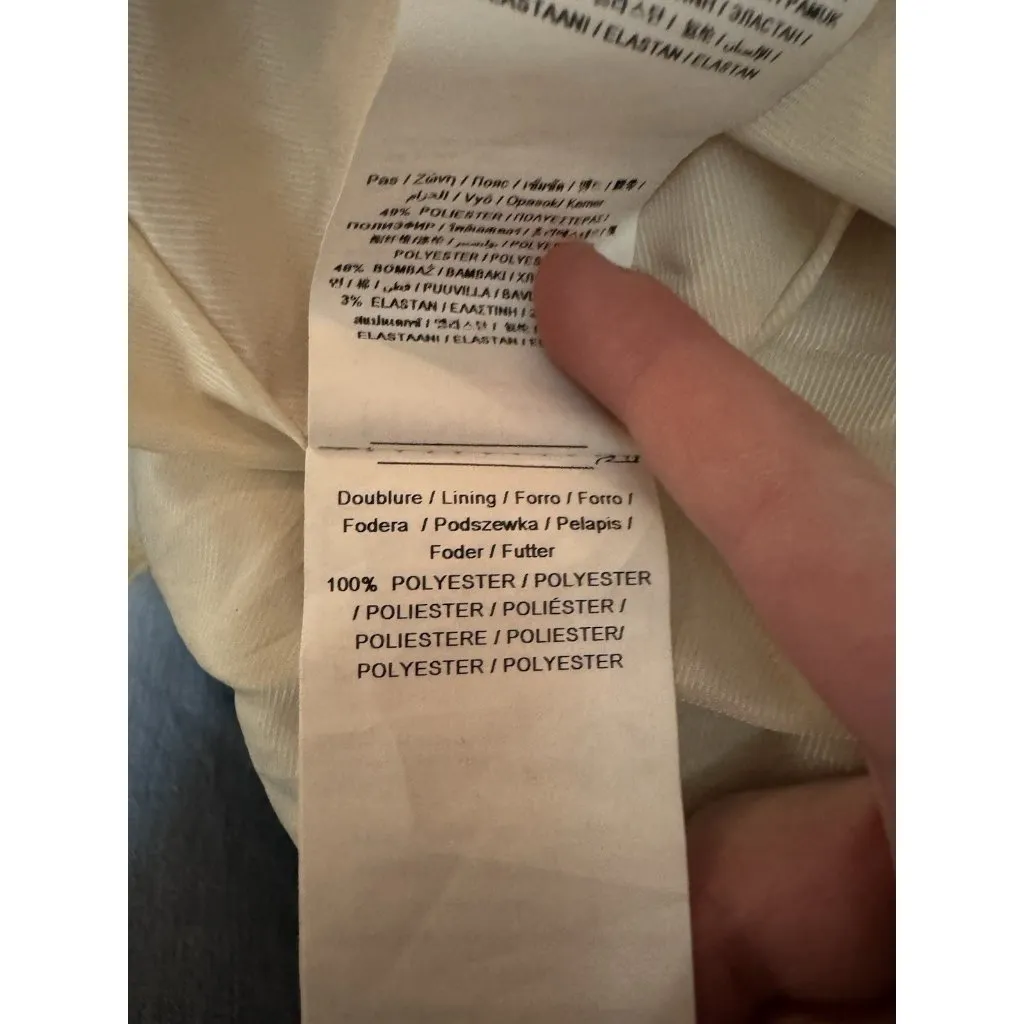 Morgan de Toi Women Size 44 Long Trench Coat Zipper Buttons Luxury Professional - Image 15