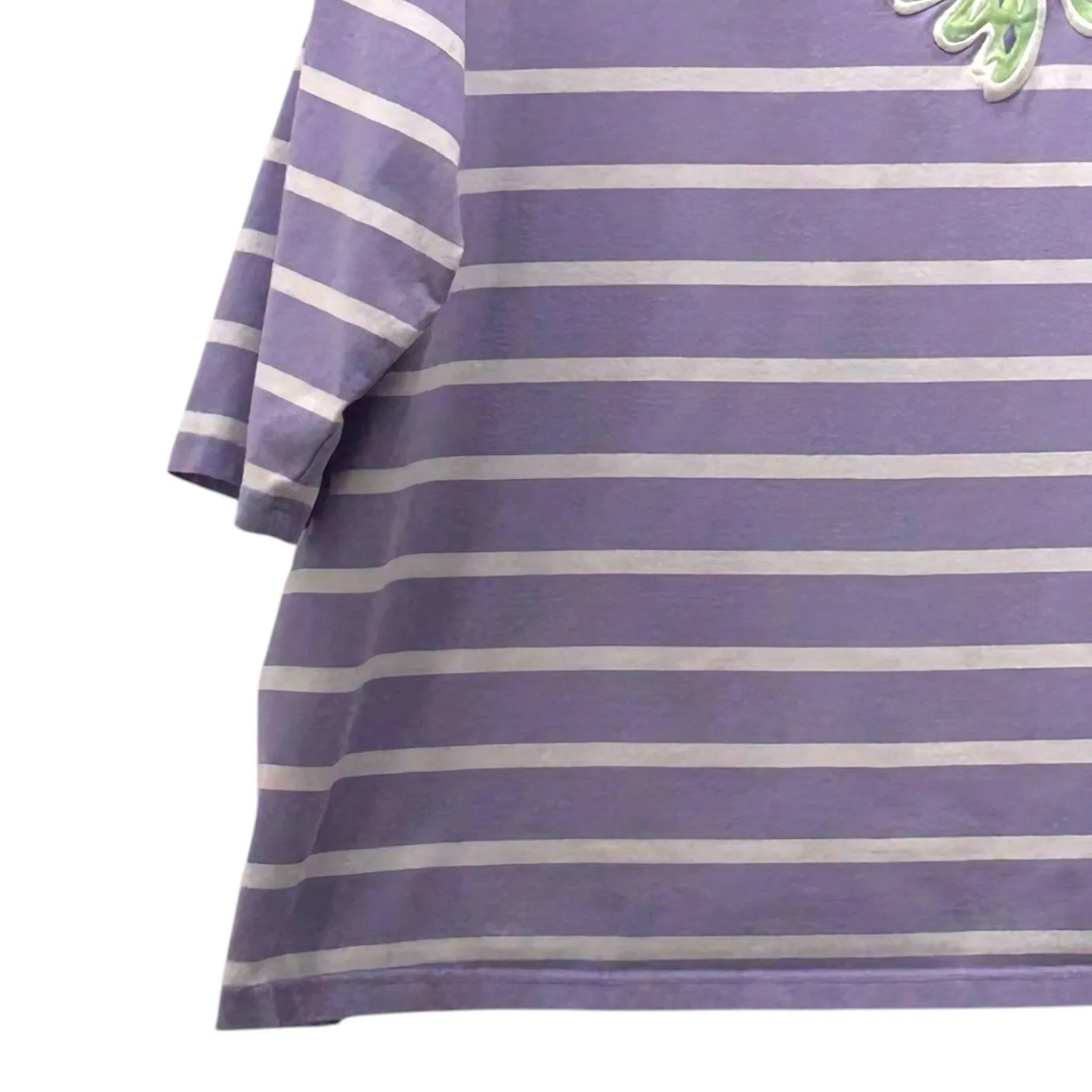 Bob Mackie Tunic Top Purple 1X - Image 10