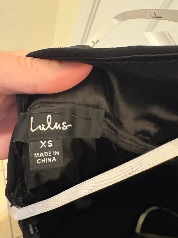 Lulus Slice of Joy Black Halter Maxi Dress homecoming dress - Image 3