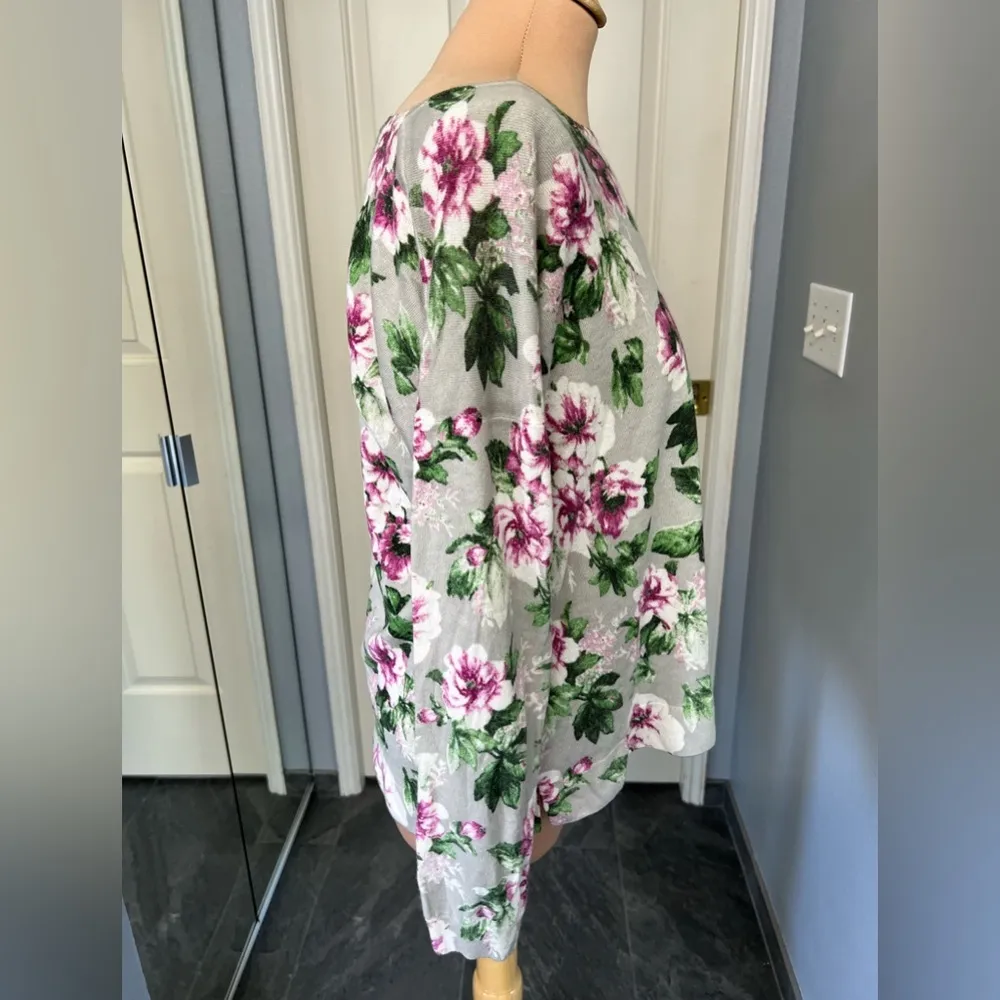 Joie Floral Pullover Sweater Cottagecore‎ - Image 3