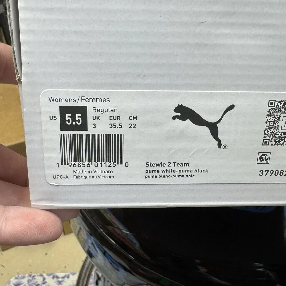 Puma Stewie‎ 2 Team Breanna Stewart White Athletic Basketball Shoes Size 5.5 - Image 8