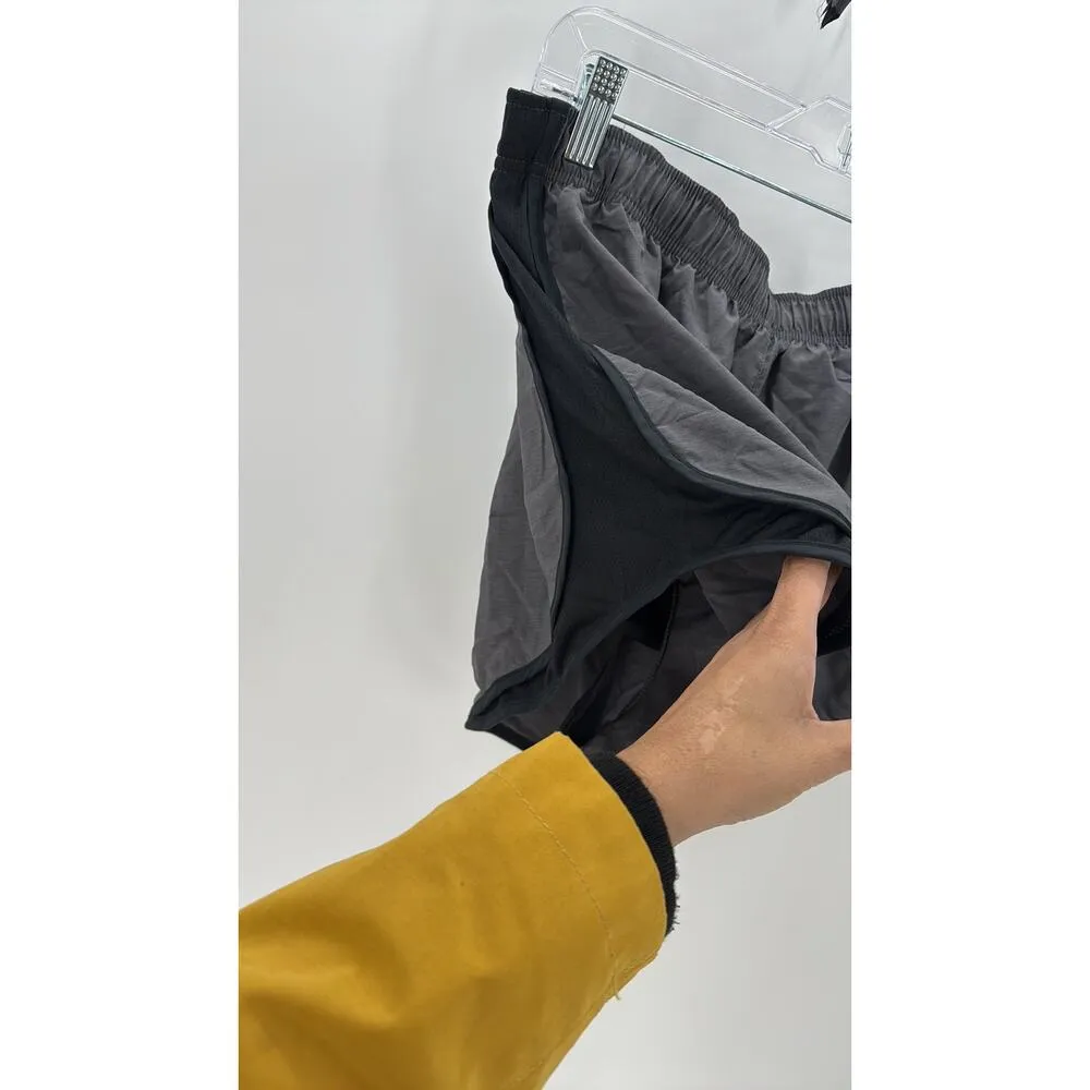 Nike Dri Fit back gray running shorts athletic performance size L - Image 4