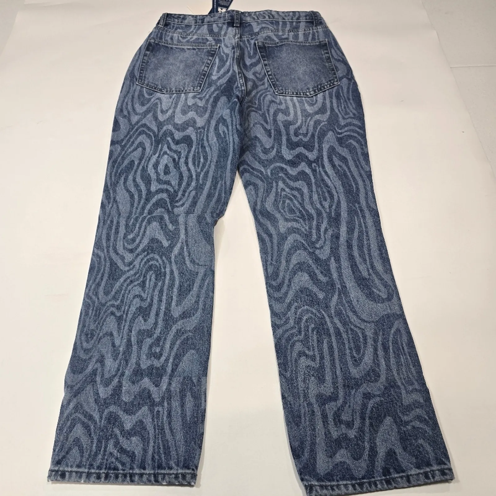 Lovers and Friends Reece High Rise Slim Straight in Blue Canyon Size 30 - Image 12