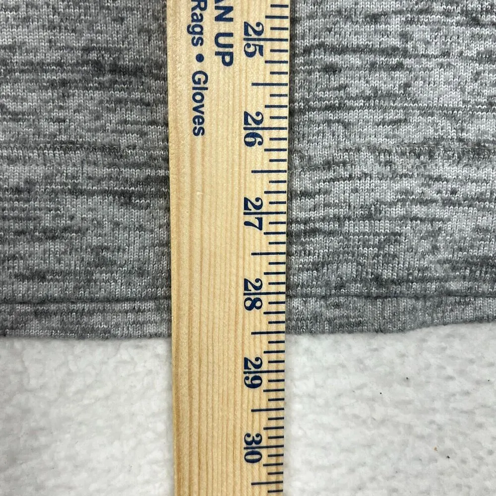 Soft Surroundings Mock Neck Touchable Sweater Heather Grey XL Coastal Grandma - Image 5