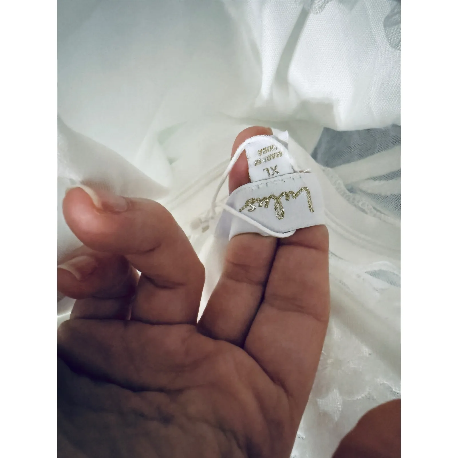 NEW Lulus Size XL FLAW Gratitude White Floral Embroidered Strapless
Maxi Dress - Image 10