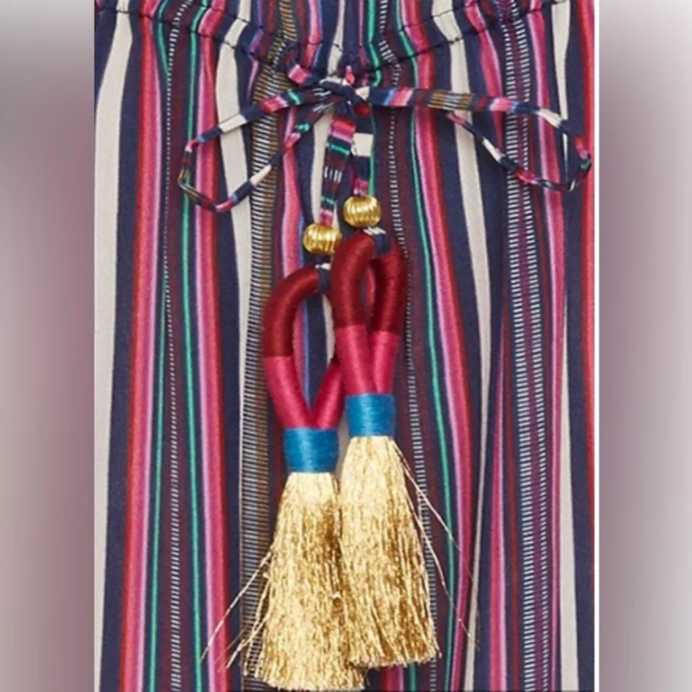 Figue Mirella XS Maxi Dress In Love Multi Color Stripe Pink - Image 5