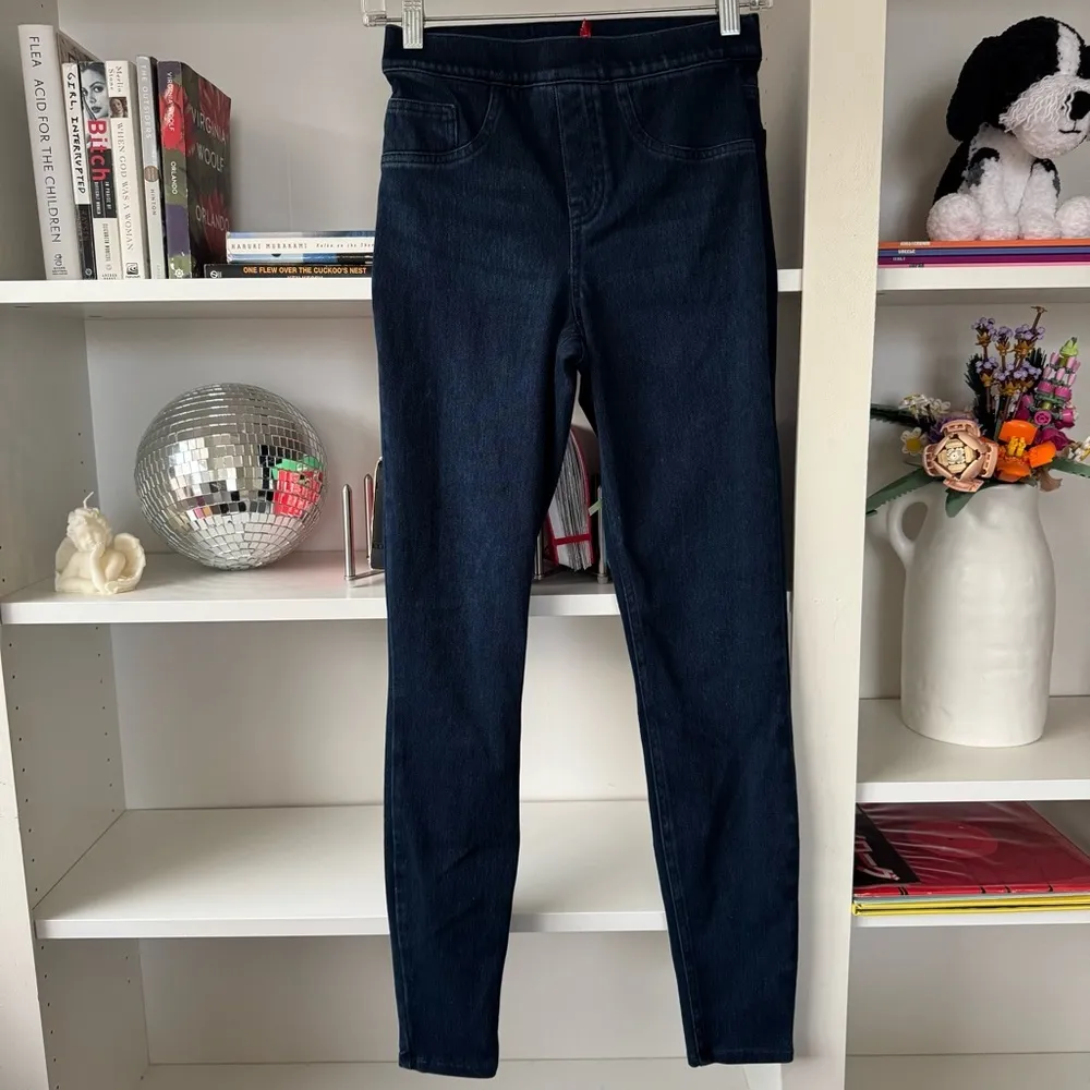 Spanx  Jean-ish Ankle Leggings Twilight Rinse - Image 7