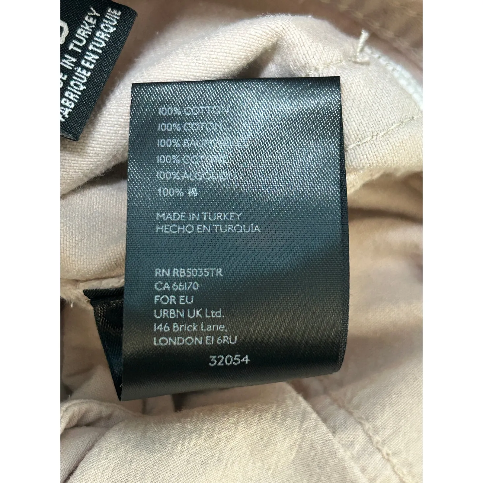 BDG High Rise Puddle Pink‎ Wide Leg Jeans Women's Size 25 100% Cotton - Image 4