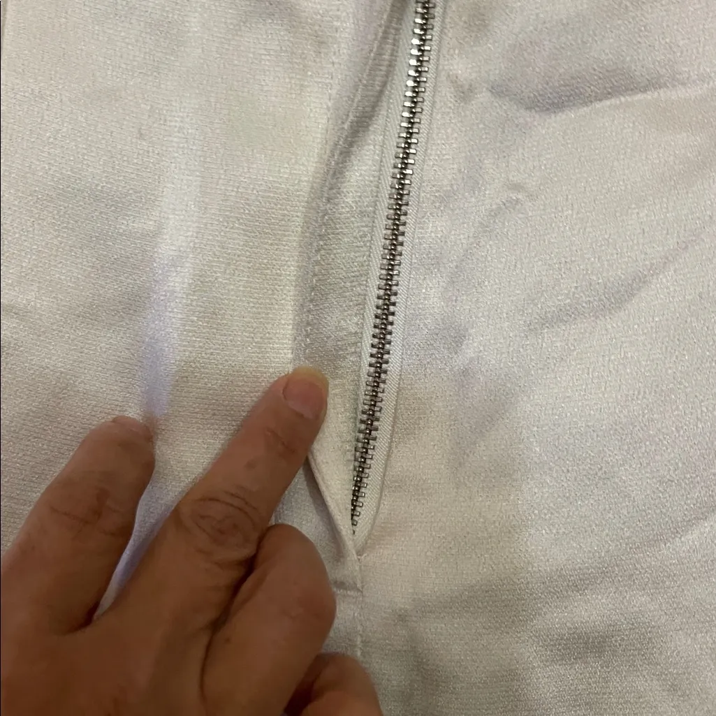 3.1 Phillip Lim Crepe Satin Jogger With Ghost Waistband Ivory size 0 - Image 5