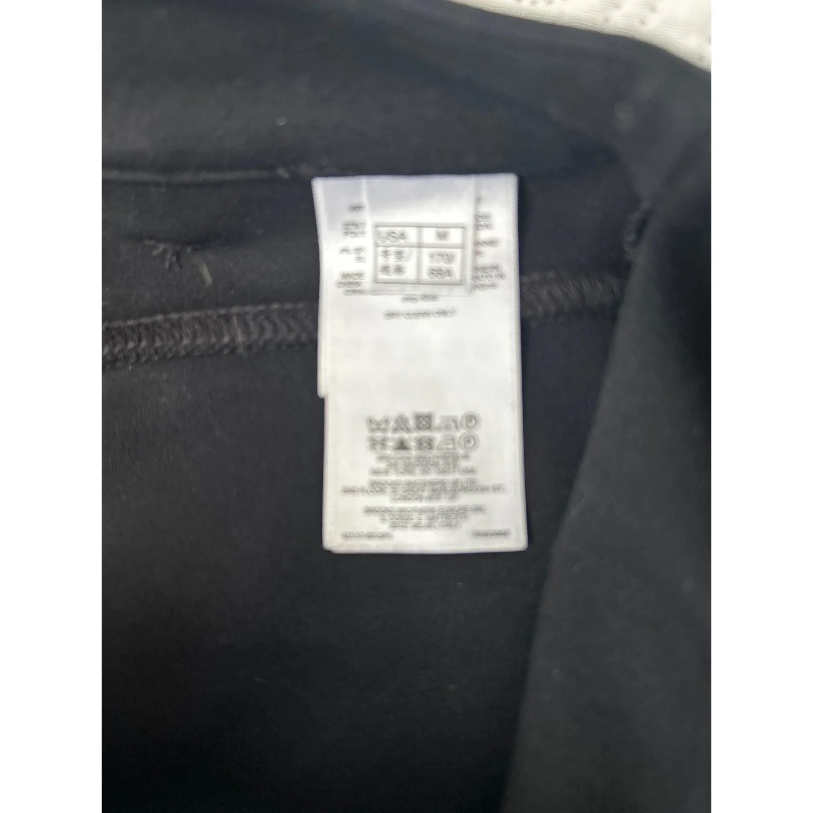 Brooks Brothers Black Flat Front Stretch Ankle Pants Womens Size M - Image 4