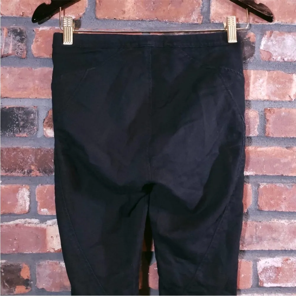 Helmut Lang Seamed Black Leggings 26 Small - Image 6